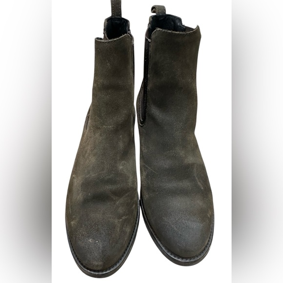 Thursday Boot Company Shoes - Thursday Boot‎ Co Boots Womens US8 Dark Brown Suede Chelsea Casual Pull On B4